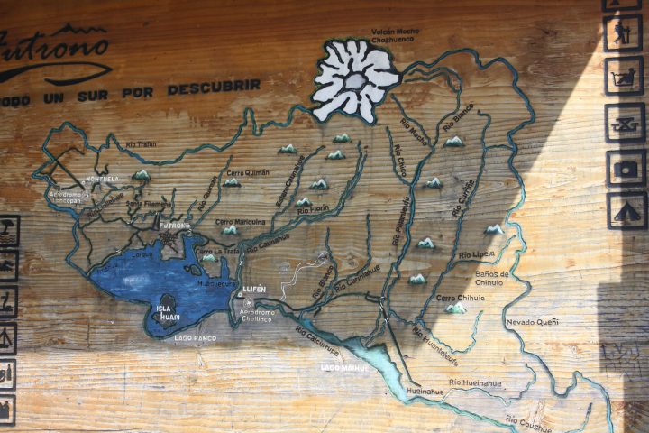 Mapa Turístico Lago Ranco